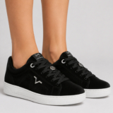 Tênis Feminino Via Marte V-Classic Flatform Plataforma Leve Bico Redondo