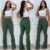 Calça Flare Feminina Tecido Bengaline Boca de Sino