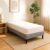 Cama Dobrável Solteiro Box Portátil Suede Reforçada Pratica Compacta Desmontavel 88×188