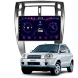 Multimídia Tucson Até 2016 Adak 2ram+64gb Carplay Android Gps Bluetooth Qled 10p