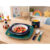 Kit Alimentação Infantil Astronauta 5 Peças Prato Bowl Copo Talheres