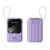 Carregador Portátil 10000mAh com 4 Cabos de Carga Rápida – Power Bank com Display Digital LED -A6