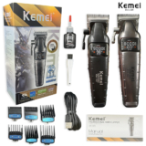 Kemei 1667 Máquina De Cortar Cabelo Profissional 9000RPM Aparador De Elétrico Sem Fio Corte 10W