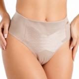 Calcinha Fio Dental Cintura Alta Power Compressão Zero Barriga Dilady