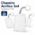 Kit 20 Chaveiros Acrílico 3×4 com Argola Transparente Cristal para Personalizar Atacado Evento
