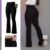 Calça Flare Jeans Feminina Cintura Alta 4 Bolsos Boca Larga com Elastano Premium