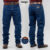 Calça country Wrangler 100% algodão