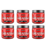 Kit 6x Creatina Hardcore Integral Medica 300g Cada Monohidratada
