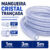 Mangueira Cristal Trançada 1/2″- 5/8″  Transparente Reforçada Multiuso Jardim Lavagem Irrigação Àgua