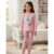 Pijama Infantil Feminino Inverno Coala – Hey Kids Rosa Claro
