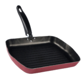 Frigideira Bifeteira Grill Antiaderente Ipanema Cereja
