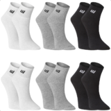 Kit 6 Pares Meia Cano Médio Algodão Winston Sports Casual Dia a Dia Trabalho Academia Confortável