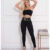 Calça Feminina Cintura Alta Preta Legging Elegante Suplex Power Premium Tendencia