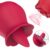 Sugador de Clitóris Recarregável Vibrador Feminino Rosa Estimulador Clitorniano 9 modos