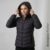 Bobojaco Jaqueta Puffer Térmica Casaco Inverno Feminino Impermeável Quente Confortável Elegante Premium