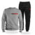 Conjunto Moletom Masculino Flanelado Blusa Sem Capuz Gola Careca Calça Jogger Premium