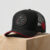 Boné Trucker Country Masculino Preto Telinha Pecuária Rodeio Redinha Respiravel Aba Curva Agro Ajustável Premium