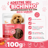 Petisco Adestramento Bifinho Papaya Pets Carne Cenoura 100g