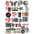 Kit de Adesivos Vintage Premium – Alta Qualidade •	Stickers Retrô Imperdíveis – Decore- 	Coleção Aesthetic Vintage-20-25