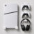 Suporte PS5 Slim de Parede Suporte Gamer Minimalista Suporte Console Fone Controles Playstation