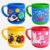 Caneca Infantil Divertida Colorida Resistente 200 ml Criança Alimentação Utensilio