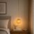 Luminaria Pendente Jabuticaba Moon Orbit Globo de Vidro 15 cm