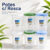 Kit Potes Tampa Com Rosca 750ml Porta Alimentos Ótima Vedação Cores Sortidas BPA FREE