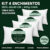 Kit 4 Refil Enchimento Almofada 60×40 cm | 400g Fibra 100% Siliconada Premium | Extra Macio Antialérgico