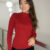 Blusa Feminina Cacharrel Canelada Tricot Gola Alta Básica Casual Segunda Pele Moda Inverno Elegante