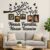 Quadro Decorativo em MDF 10×15– Árvore com Molduras para Fotos de Família Kit Quadro Lar doce lar