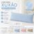 Kit 02 Fronhas Xuxão com zíper ou AVULSO,Percal 400Fios,Travesseiro de Corpo,Gestante,Grávida 130×40
