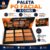Pó Facial Matte Paleta Love Rain 9 Cores Textura Ultra Fina Acabamento Profissional Disfarce de Poros Maquiagem Completa