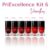 KIT 6 ESMALTE PRISCILA EXCELLENCE VERMELHOS – CORES LUXUOSAS, QUENTES, VIBRANTES, INTENSOS, VIBRANTES E CLASSICAS