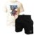 Kit Masculino Casual – Camiseta Texas Cowboy + Bermuda Tactel Premium