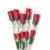 Kit Botão Rosa Flor com Ursinho Dia dos Pais Flor em Sabonete Presente Botão Flores Artificiais