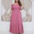 VESTIDO FEMININO LONGO PLUS SIZE LISO G1 e G3/viscolinho