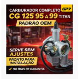 Carburador Completo Honda CG 125 1995 a 1999