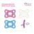 Chupeta Comfort Mam 100% Silicone 0-6 Meses Com Caixa Esterilizadora