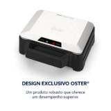 Sanduicheira Grill Oster Inox Multiuso 1000w Osan500 – 220v