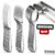 Jogo de Talhares Inox Escolha 36, 72 ou 108 Peças Faqueiro Completo Talheres Faca Garfo Colheres