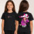Camiseta Infantil Blusa Para Menina Estampa Emily Vick Os Rosas Menina Premium Emily Vick Os Rosas