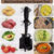 Utensílio Multifuncional de Cozinha – Tritura Carne, Desfia Frango e Amassa Legumes com Lâminas Chanfradas
