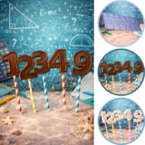 1~5 Forma Placa De Modelagem, FOLHA DE MODELAGEM VELA DE CHOCOLATE – NÚMEROS – CÓD p851 Porto (CHOCO)
