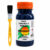 Tinta para Camurça e Nobuck Horizonte 100ml + Pincel Trincha Alta Cobertura Revitaliza a Cor