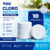 Kit 10 Pastilhas de Cloro para Piscina 200g | Água Limpa e Cristalina