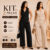 Kit 2 Conjunto Alfaiataria Colete + Calça Pantalona Elegante Social Moderna Trabalho Escritório Chic