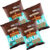 Kit 4 Unidades Alfajor Dr Peanut 55g com Whey Sabor Brigadeiro Colher