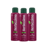 Kit Desodorante Antitranspirante Aerossol Herbíssimo Volcano 150ml (3 unidades)