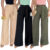 Calça Social Feminina Alfaiataria Pantalona Elegante com Bolso  Cinto Fixo do P ao GG Envio Imediato
