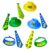 Kit Copa Do Mundo Brasil Futebol Viseira ou Mini Chapéus + Gravatas Do Brasil em EVA
